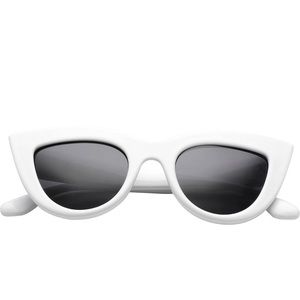 White Cat Eye Sunglasses